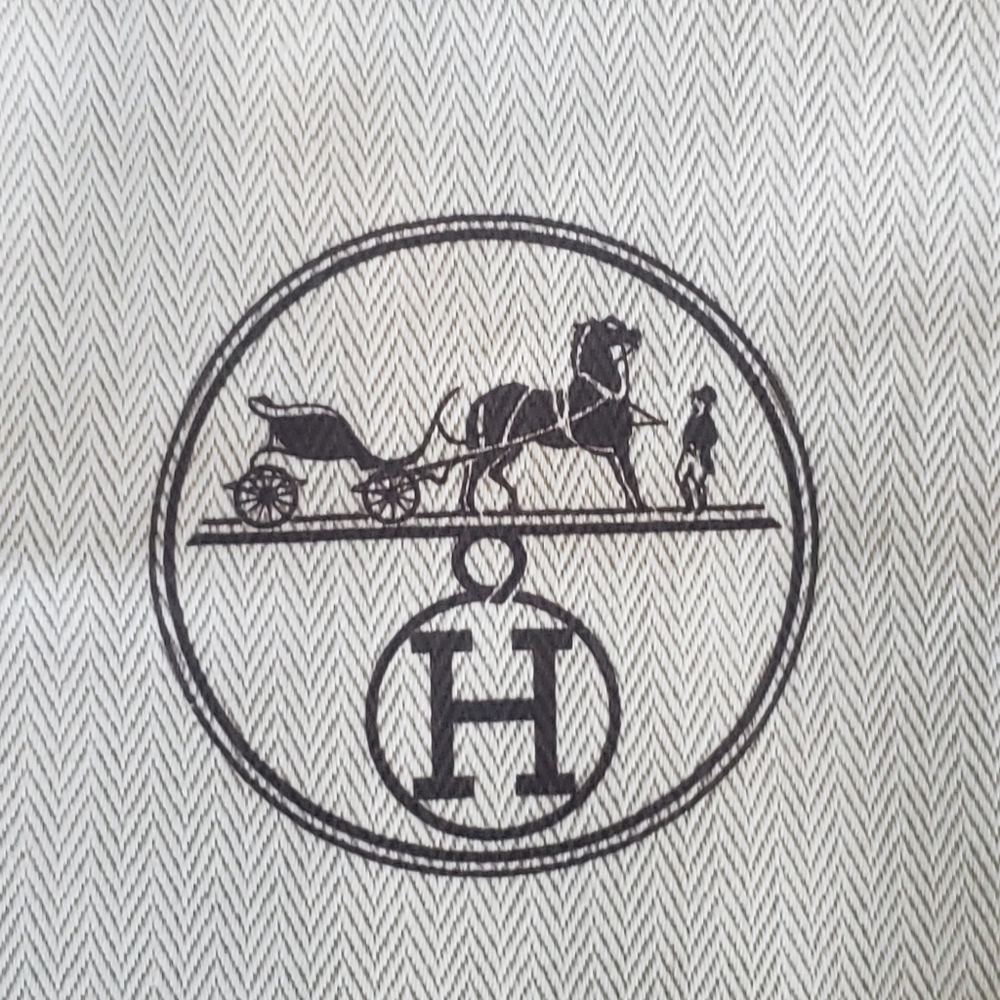 UNUSED Hermes Cotton Drawstring Dust Bag - Picture 2 of 5